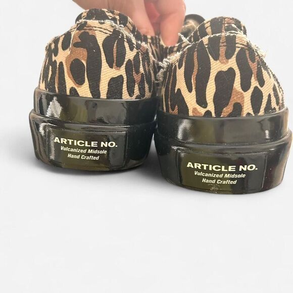 Article No KITH Lo-Cut Leopard Print Vulcanized Sneakers – Men’s 8 Streetwear - Picture 5 of 8